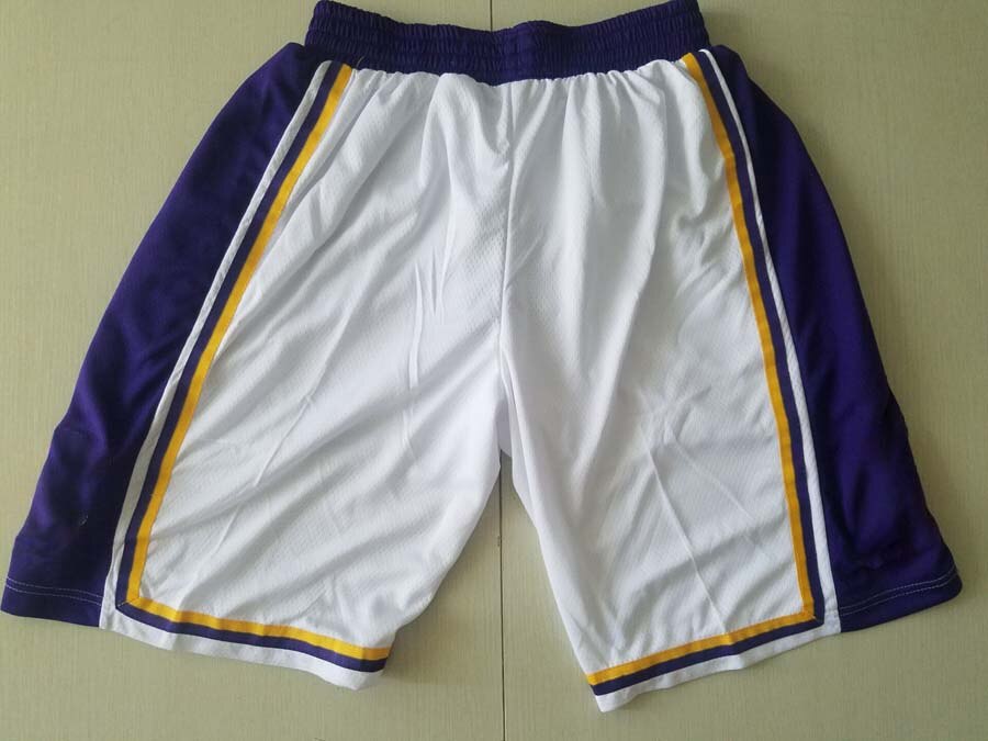 Free Men's America Basketball Los Angeles Shorts For Sports Shorts Ancient Ball Shorts: Beige / XXL