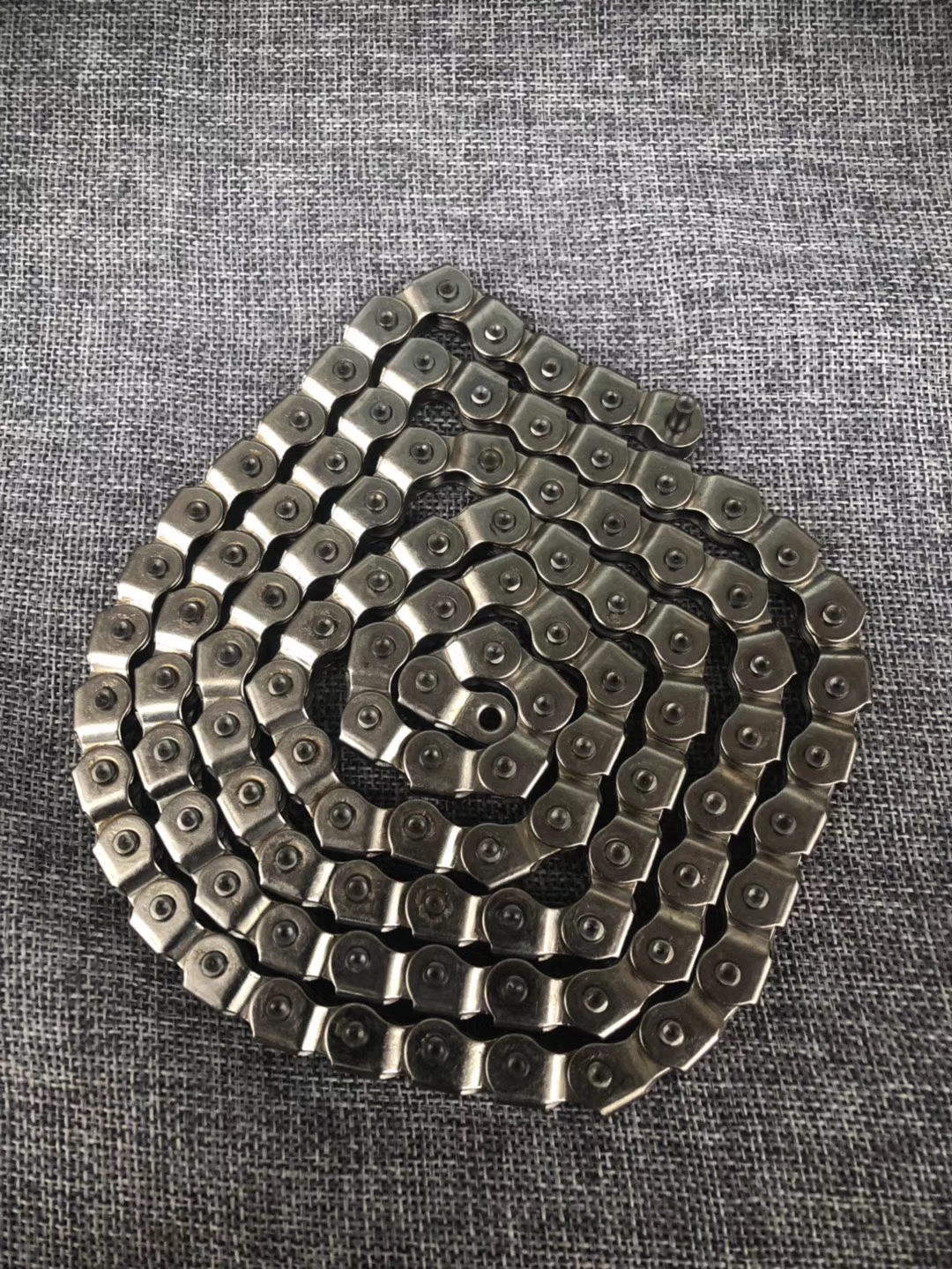 DK bmx halflink kettingen 1/8 single speed 100 links bmx fietsketting FGFS dirt-jump MTB ketting: WHITE