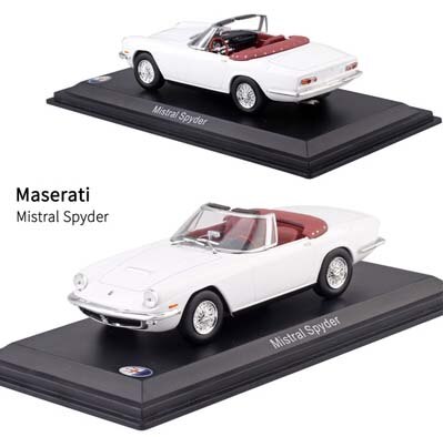 1:43 Bilancia Italia Maseratis Pressofuso In Lega Modello di Auto Veicolo Giocattoli Antico Vintage Sport Muscolare Per I Bambini Giocattoli Regali Scatola Originale