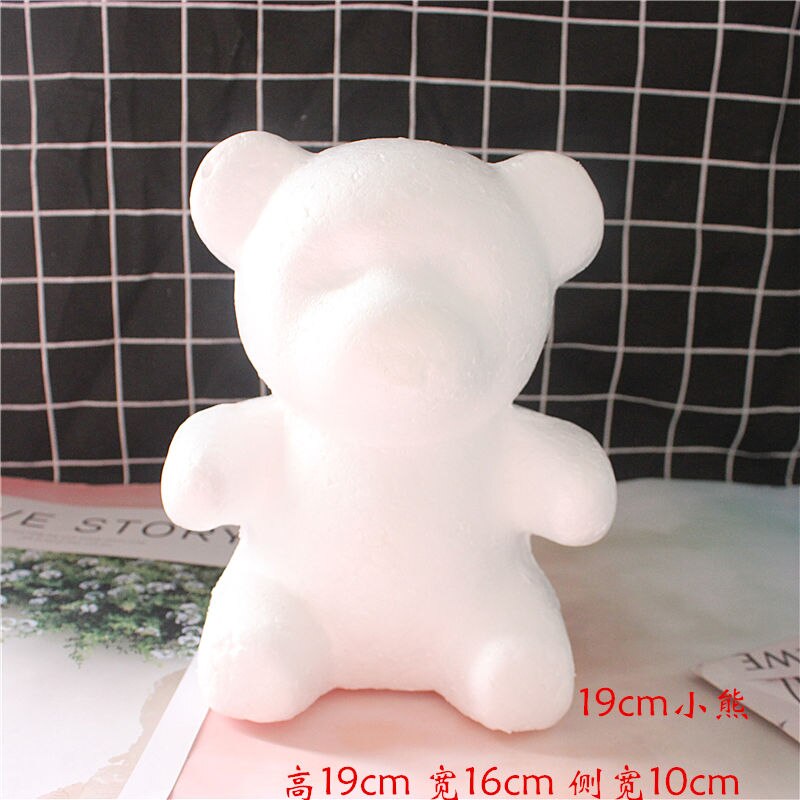 Modélisation animaux forme blanc polystyrène mousse boules styromousse artisanat pour bricolage de noël fournitures de fête de mariage décoration