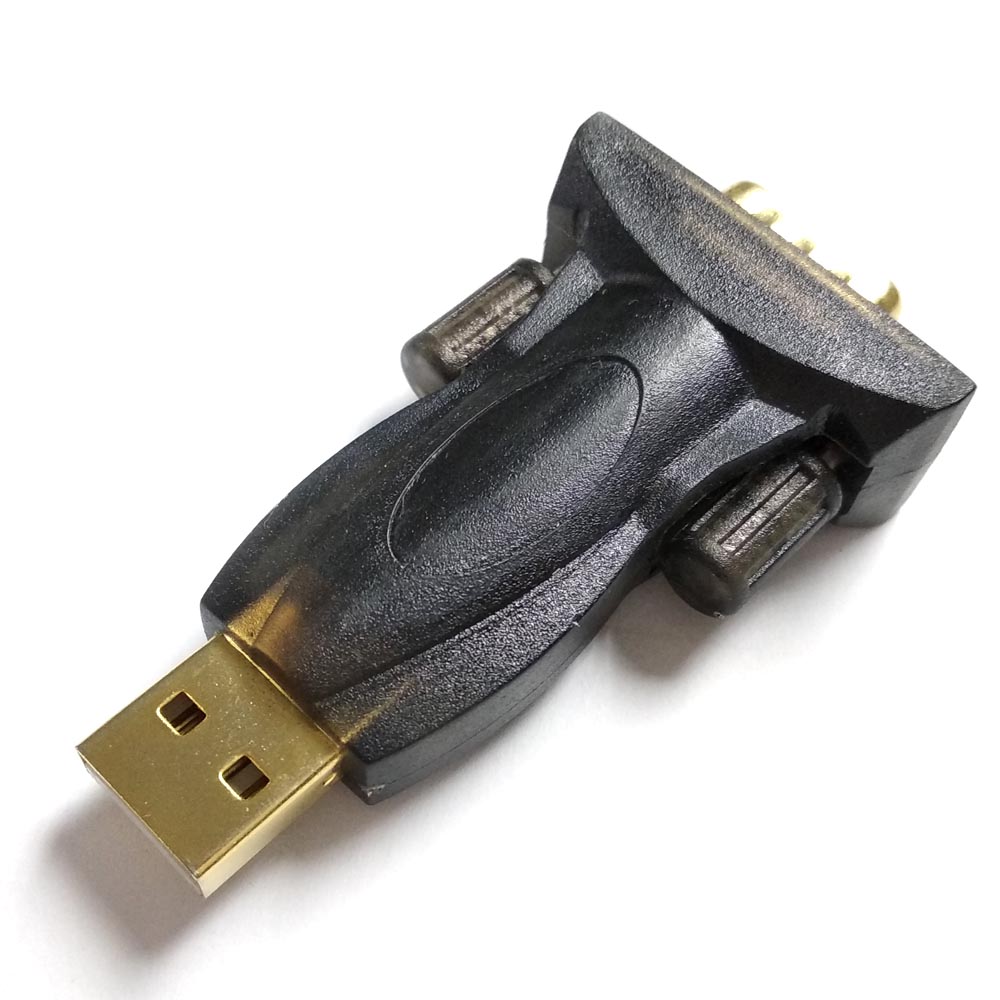 Drive-free F-T-D-I USB RS232 DB9 to USB to DB9 Serial Port Adapter Converter Conversion Head