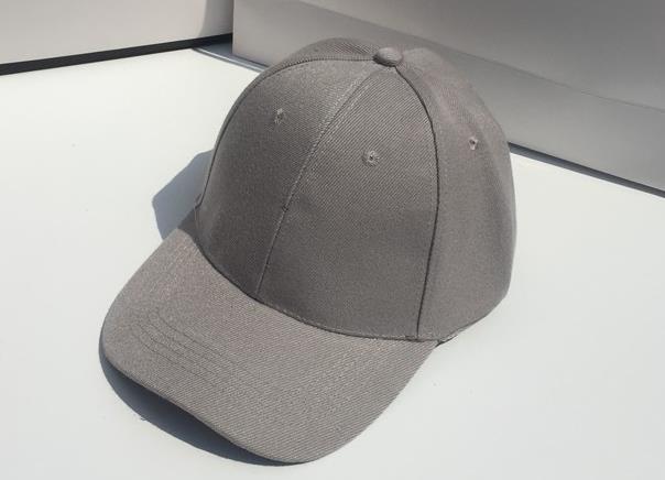 Sommer cap sport fritid baseball skygge: Grå