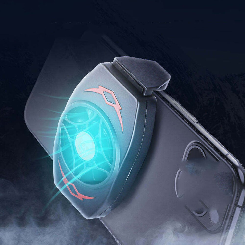 Einstellbar Tragbare Fan Halfter Kühlkörper Universal- praktisch Kühler Spielen Telefon Kühler Für iPhone Samsung Huawei Xiaomi