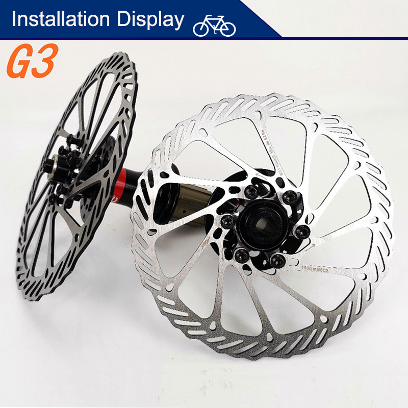 Rotor de freno de disco AVID 160mm 180mm 203mm Rotores de freno hidráulico disipación de calor Rotor de bicicleta de montaña de carretera compatible con Shimano SRAM