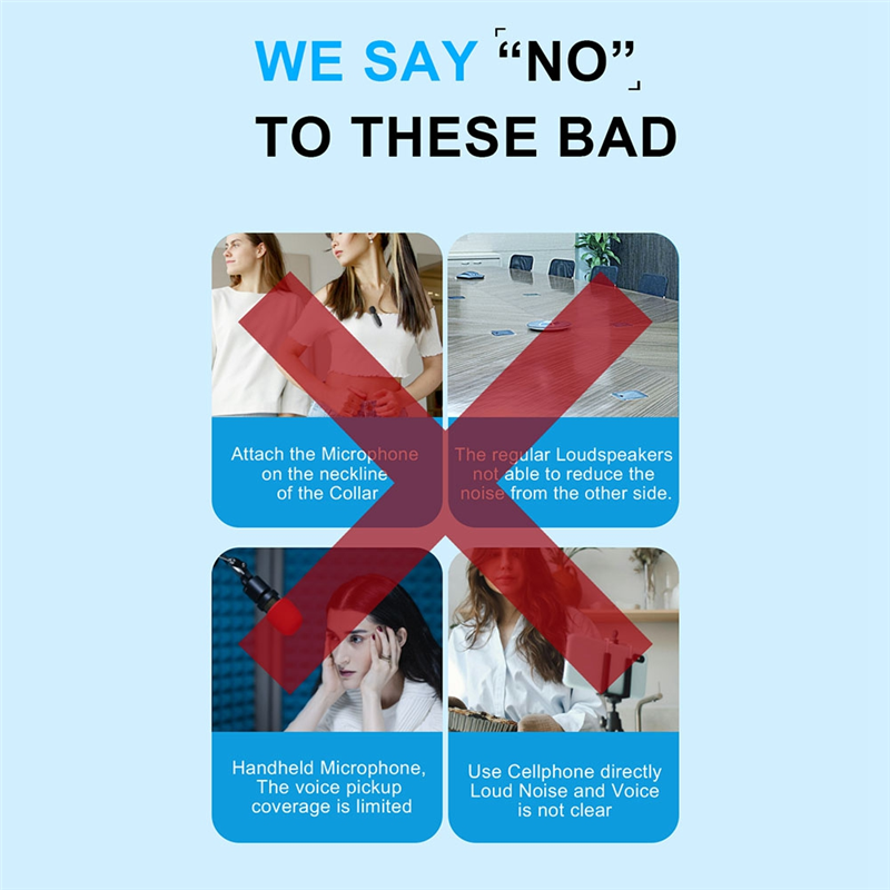 Forw-videoneuvottelu kaiutinpuhelin langaton skype-, zoom- ja tietokone-läppärikäyttöön monisuuntainen mikrofoni usb bluetooth-mikrofoni