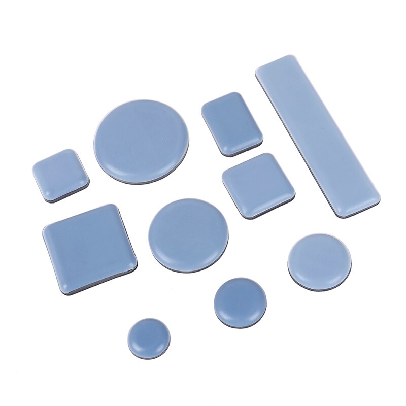 4/6/8 stk magi flytte anti-slitasje gulvmatte glideunderlag møbel bordunderstell beskytter og dalbane teppe bakken 6mm tykkelse