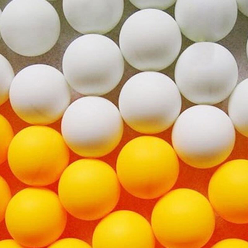Pelotas de Ping Pong de 38mm, accesorios deportivos, suministros de tenis de mesa, color blanco potable, 150 unids/set por juego