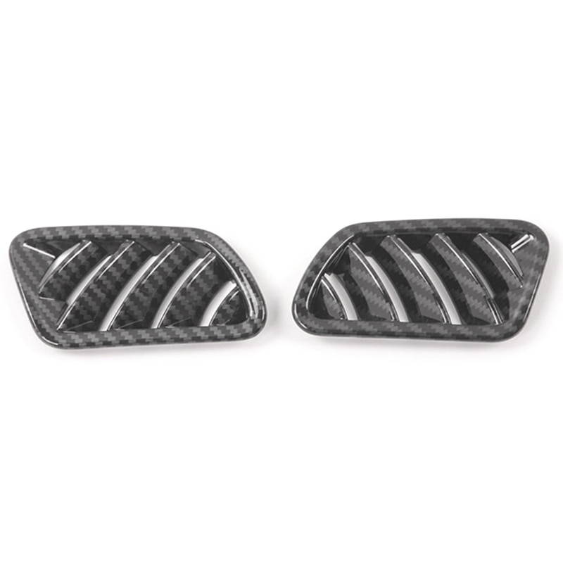 Dashboard Up Air Conditioning AC Outlet Vent Decoration Frame Cover Trim for Kia Forte / Cerato / K3