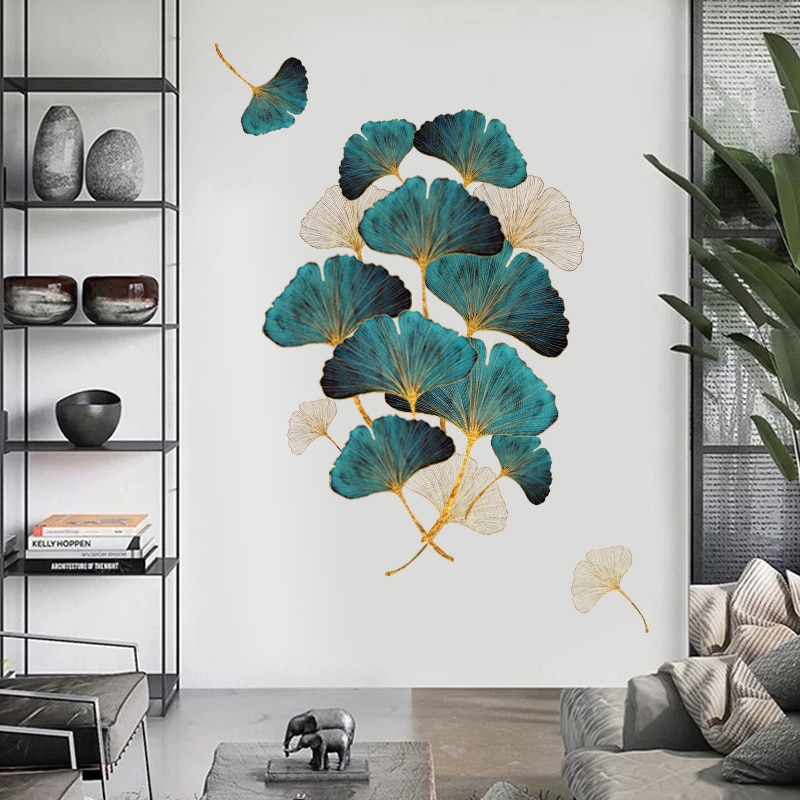 Wallstickers boligindretning sticker stue sofa baggrund vægindretning soveværelse sengebordsdekoration selvklæbende