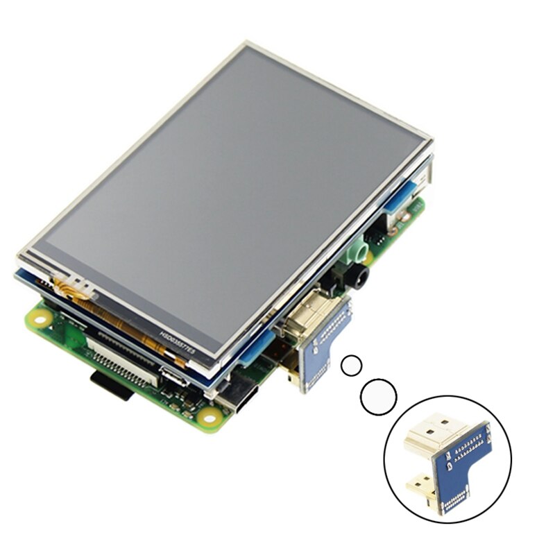 3.5 Inch Lcd Hdmi Druk Screen Display Tft Lcd-scherm Module 480X320 Voor Raspberry Pi 4B Raspberry Pi 3 Model/B +