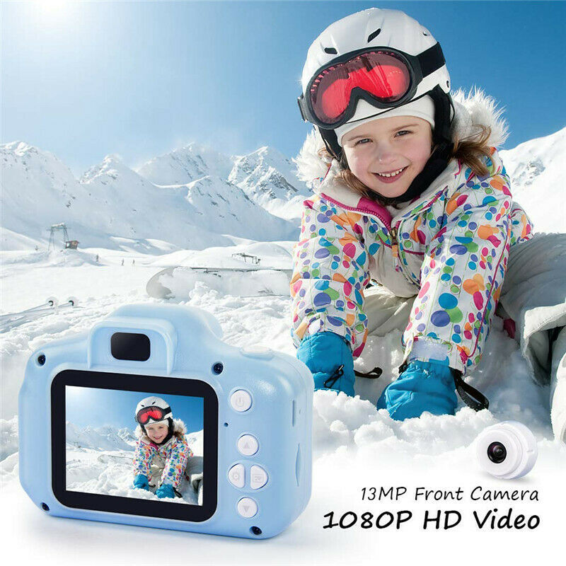 Children 1080P Digital Camera 2.0 inch LCD HD Mini Camera, Children's Educational Toy Baby Birthday Digital Camera