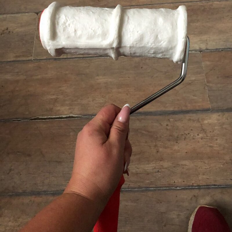 Brick Pattern Paint Roller Household Wall Decoration Brush Diy Tool Art Paint Texture Rolling Flower Roll 2206TS