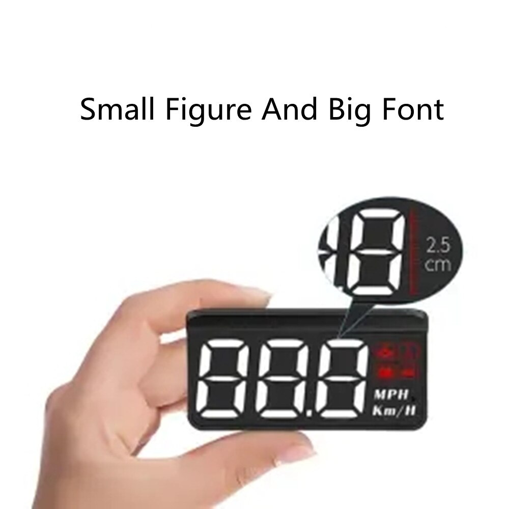 Head-Up Display OBD2 Global Positioning System Head-Up Display Auto Algemene Glas Projectie: B