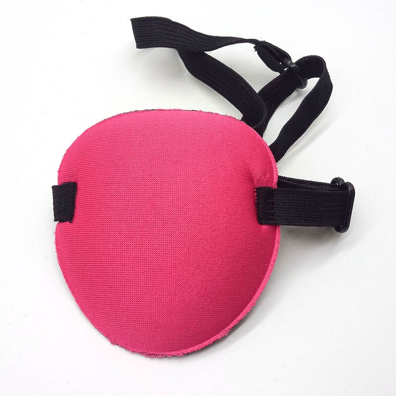 Single-eyed Upscale Silk Sleep Eye Mask One -eyed Amblyopia Trainer Eyeshade Portable Soft Eye Patch Sleeping Mask Case
