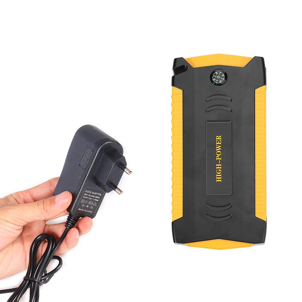 Arrancador de coche Buster batería de coche portátil Booster cargador dispositivo de arranque 600A 12V: Default Title