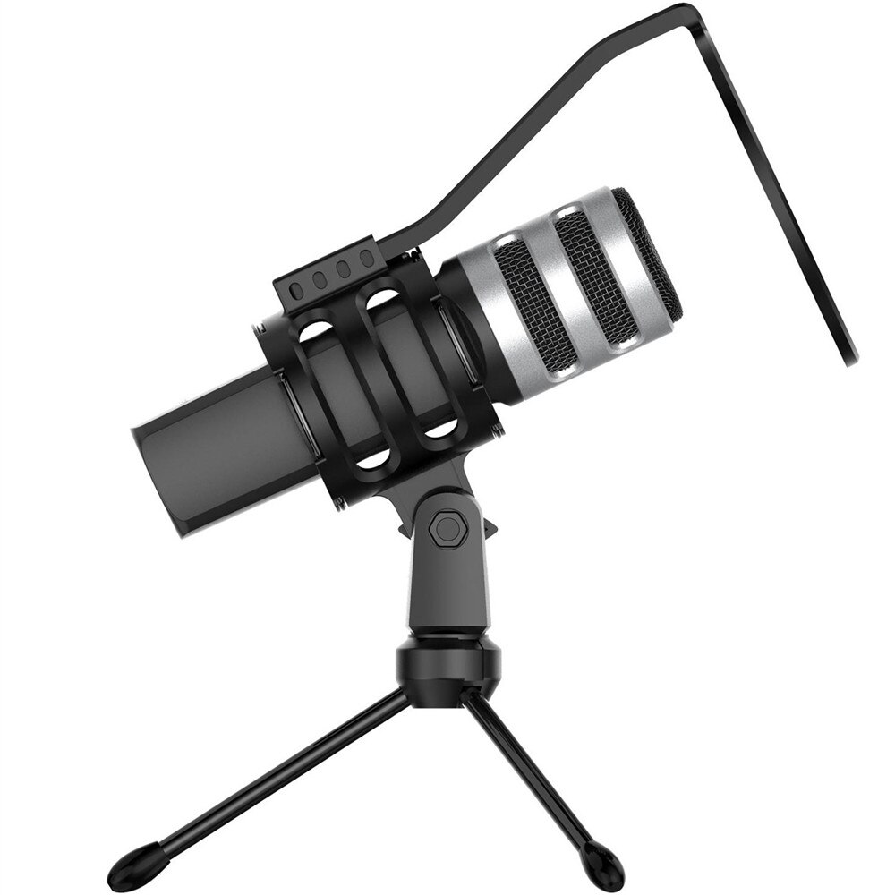 Profession Studio Microphone for PC Computer USB Microphone with Stand Mic Recording Chating Studio Microfone