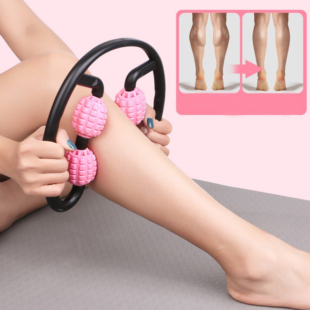 Leg Muscle Roller Massager Manual Body Pain Relief Massage Tool Leg Massager #40