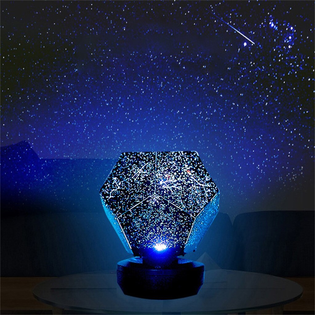 Galaxy Lamp Star Projector Light Starry Sky Night Light Table Lamp Starlight Nightlight Skylight For Children Kids #T3G