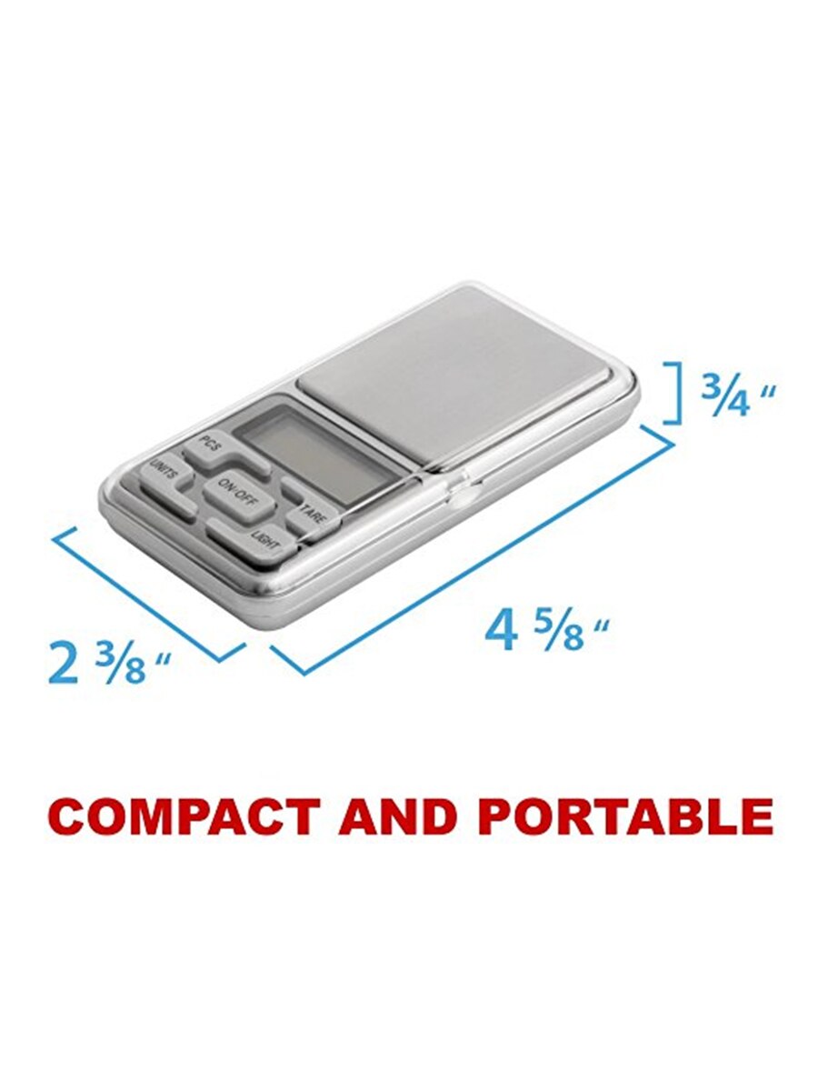0.01g/200g Digital Pocket Scales Food-Scales Kitchen Portable-Scales Small Mini Cooking Scale Digital