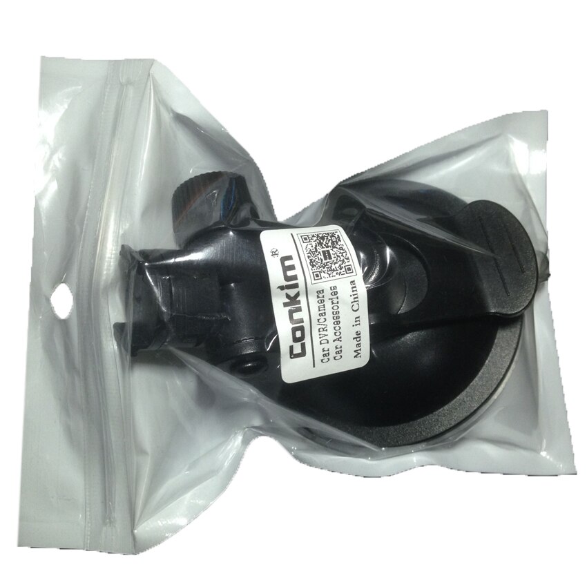 Soporte Conkim DVR / GPS para cámara deportiva DV soportes de DVR grabadora de conducción soporte de soporte negro con ventosa