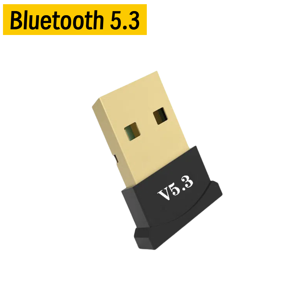 Usb bluetooth 5.4 adapter avsender bluetooth mottaker lyd bluetooth dongle trådløs usb adapter til datamaskin pc laptop: Rød