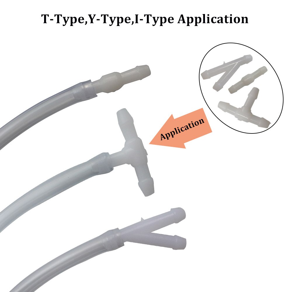 18Pcs/set Windshield Wiper Hose Connectors Windshield Washer Hose Repair Kit Wiper Fuid Hose Connectors T/Y/I Splitter Connetors