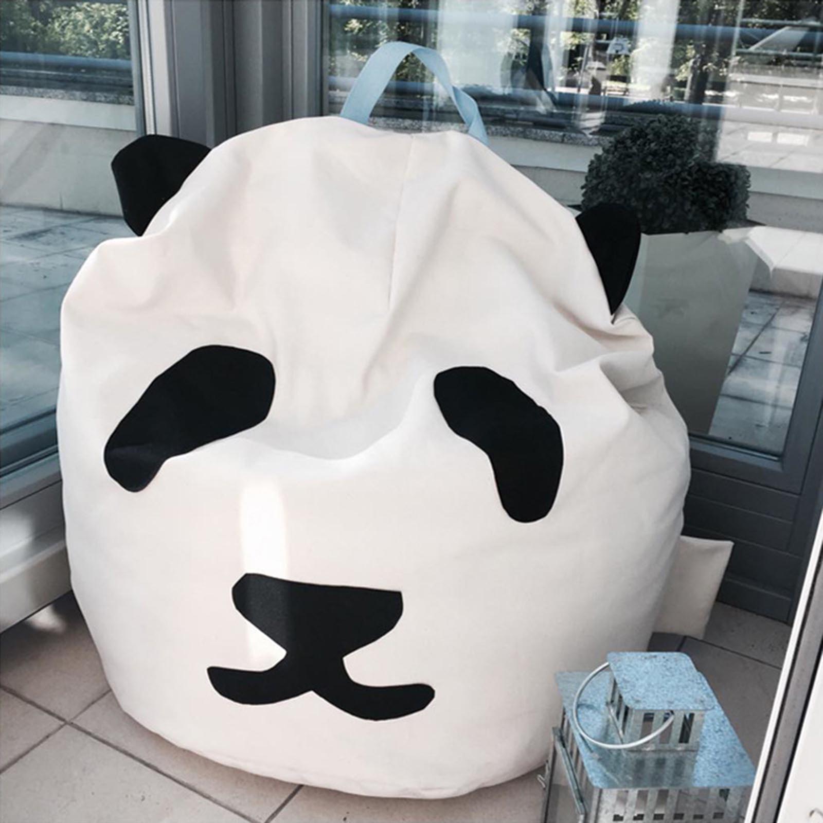 Housse de chaise en sac de haricots, organisateur de rangement de jouets pour enfants, décoration de chambre
