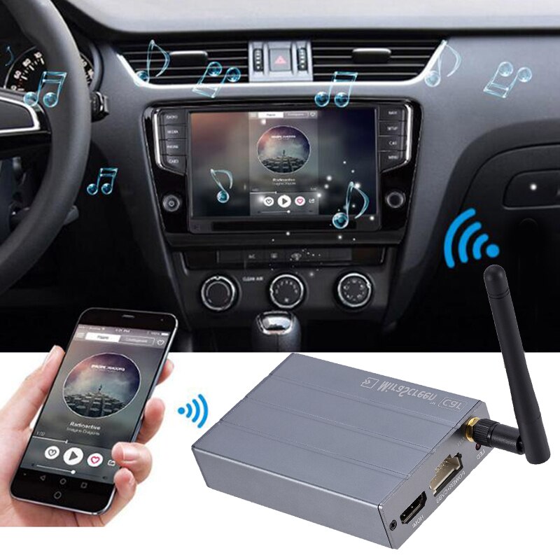 Auto WiFi Display Spiegel Link Box Adapter DLNA Airplay voor Android iOS