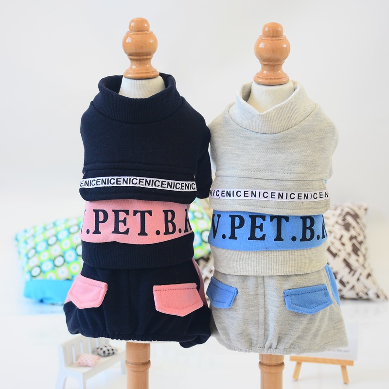 Lemmikkikoiran vaatteet haalari syksy talvitakki pienille koirille urheiluvaatteet lemmikit pyjamat vaatteet chihuahua koiran vaatteet mopsi dsf -3829 d 2