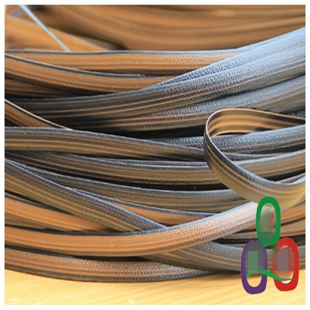 500g 8CM wide imitation flat synthetic rattan weaving raw material plastic rattan for knit and repair chair table