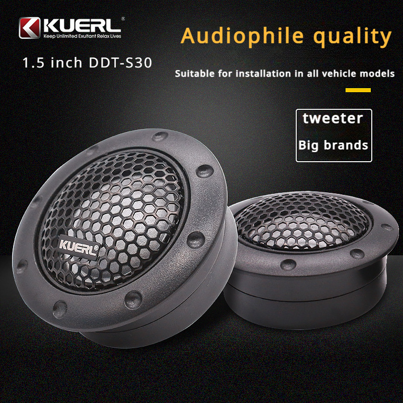 Bildiskant bilhøjttaler universal højeffektiv højttaler superhøjttaler lyd bildiskantsæt