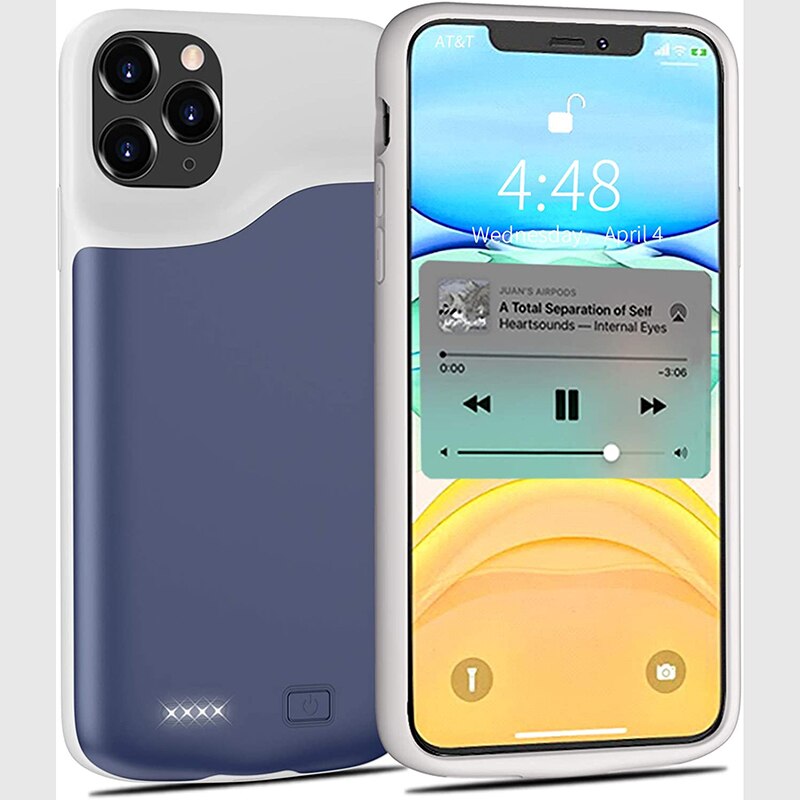 Funda fina de 6000mah para IPhone X, XS, cargador de batería, cargador de batería para Iphone XR, XS Max