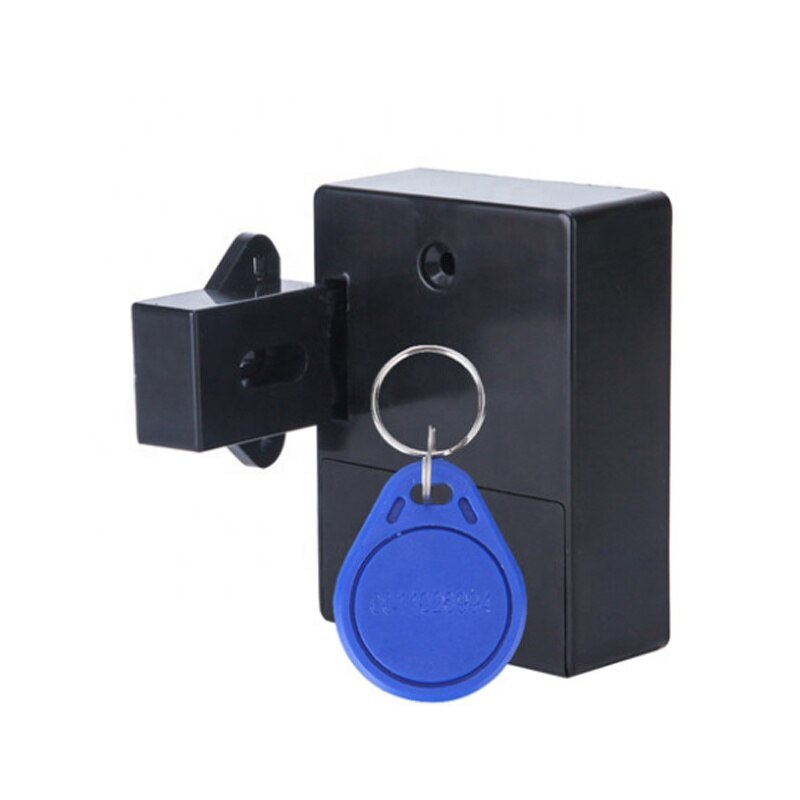 Serrure de porte à capteur Intelligent RFID Invisible, verrouillage de porte de tiroir d&#39;armoire de garde-robe à chaussures