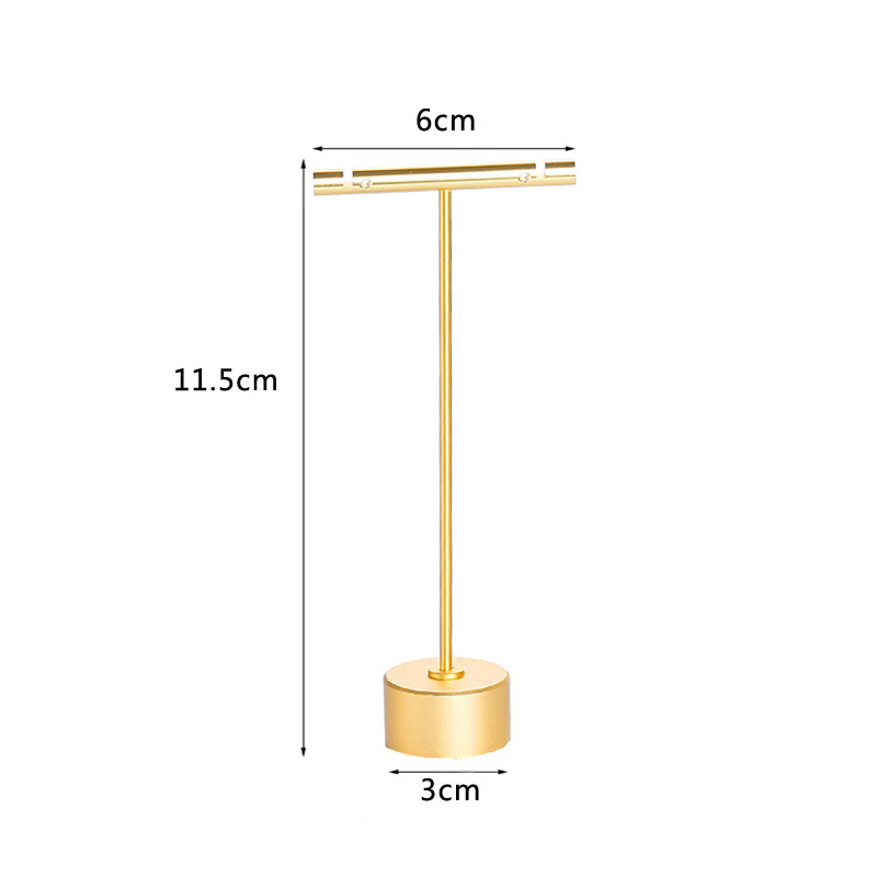 Stojak Ekspozycyjny na Kolczyki Biżuterię Wieszak Metalowy Wieża Organizer na Kolczyki Sztyfty Półka robić Przechowywania