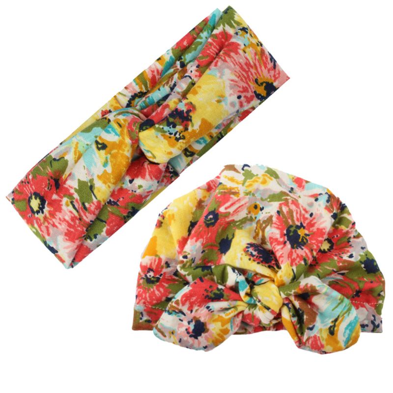 Bandeau à nœud pour mère et fille, 2 pièces/ensemble, accessoires Parent-enfant: 1