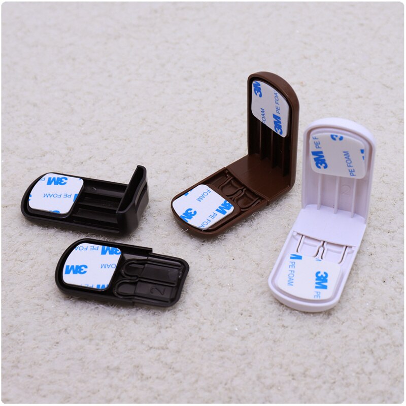 2 Stks/set Plastic Baby Veiligheid Lock Huishoudelijke Veilige Bescherming Van Kinderen In Kasten Dozen Lock Lade Deur Beveiliging Product