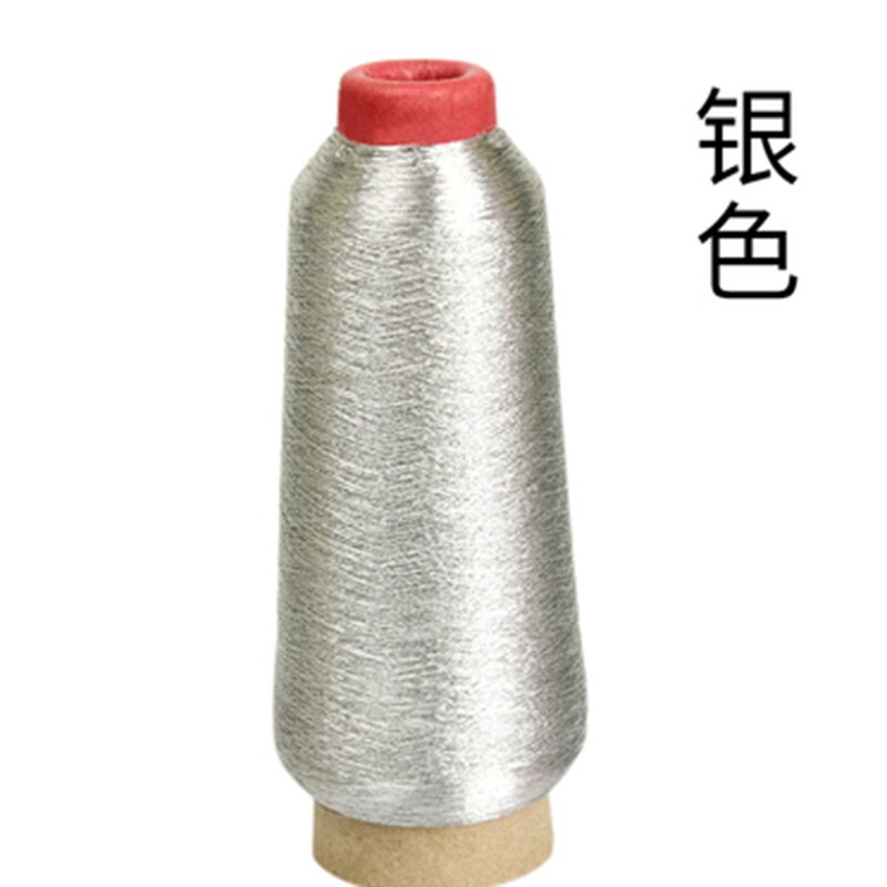 Rollo de hilo de seda dorado y plateado para costura pagoda, rollo de 150g, 3600m, para accesorios de costura de sastre 1190