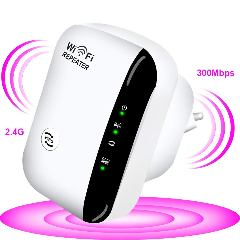 Wireless Wifi Repeater 300Mbps Network WiFi Booster Amplifier Wi-Fi Long Signal Range Extender 802.11N/B/G Repeater Access Point