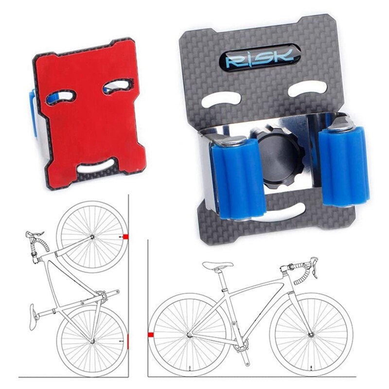 RISK Bicycle Parking Rack Wall-Mounted Bicycle Rack Portable Bicycle Rack