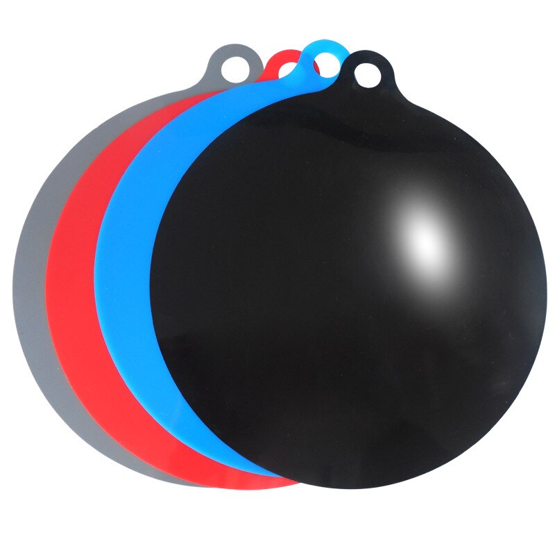 22cm Soft Non-Stick Round Microwave Mat Fryer pad Resistant Silicone Baking Pad Induction cooker mat Table Mate Pastry Tray