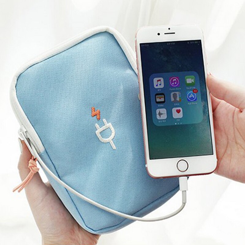 Travel Waterproof Storage Bag Electronics Charger Case Data Cable Bag Container NYZ Shop