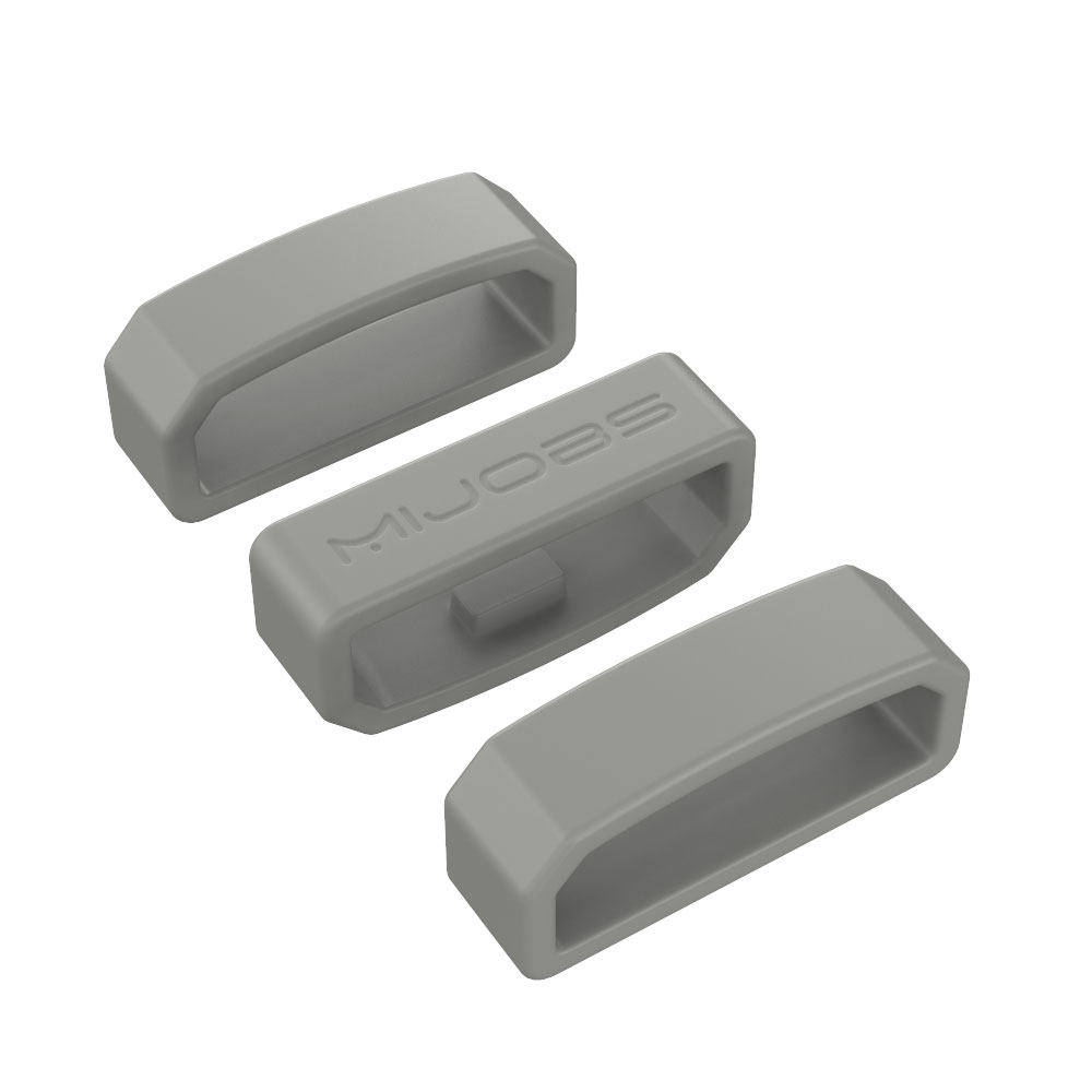 Für Huawei Band 3 4 Profi Gurt 3 Stück Gummiring Sicherungsring für Honor Band 4 5 Armbinde Band Wächter Sicherheitshalter Halter: M / Lila Grün