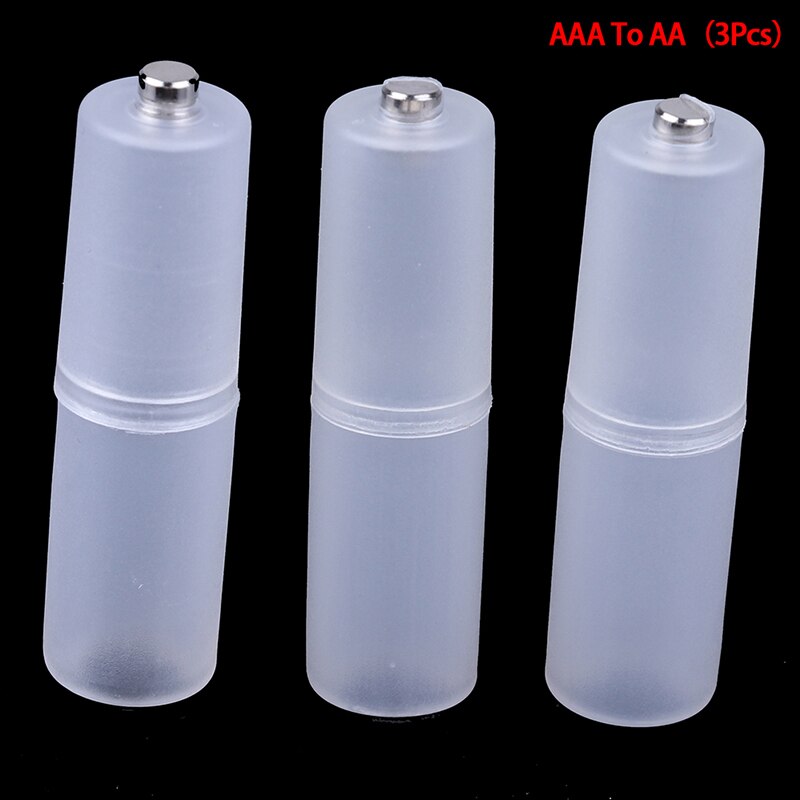 3Pcs Aaa Naar Aa/Aa Naar C/Aa Naar D Batterij Combinatie Cell Batterij Box Adapter aaa Aa Holder Case Converter Switch: A