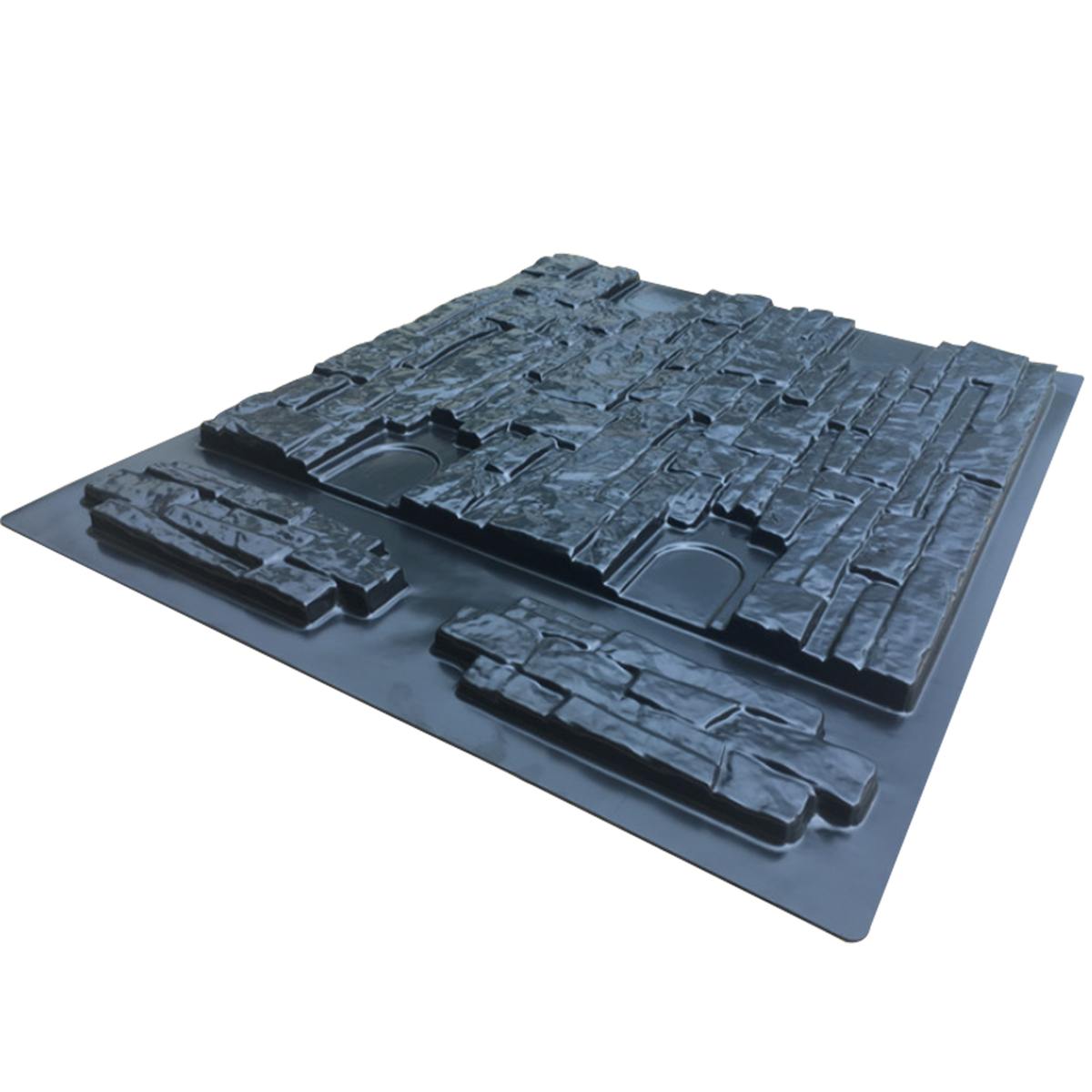 Cement wall brick mold wall decoration Garden House Wall Brick Concrete Molud DIY Brick Stone Tiles Mold Maker Embossed paving