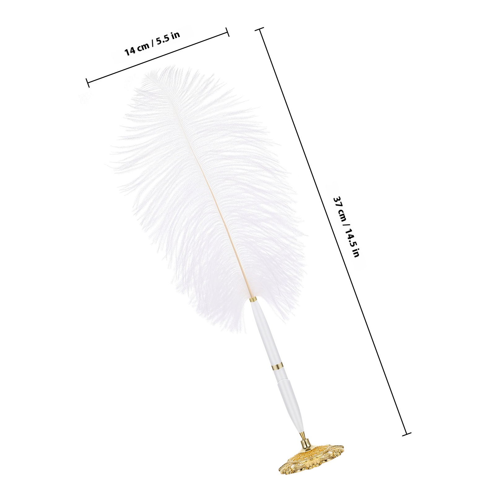 Pennlåda för bröllopsfest med signering av gästboksskrivare och metallställ för brud