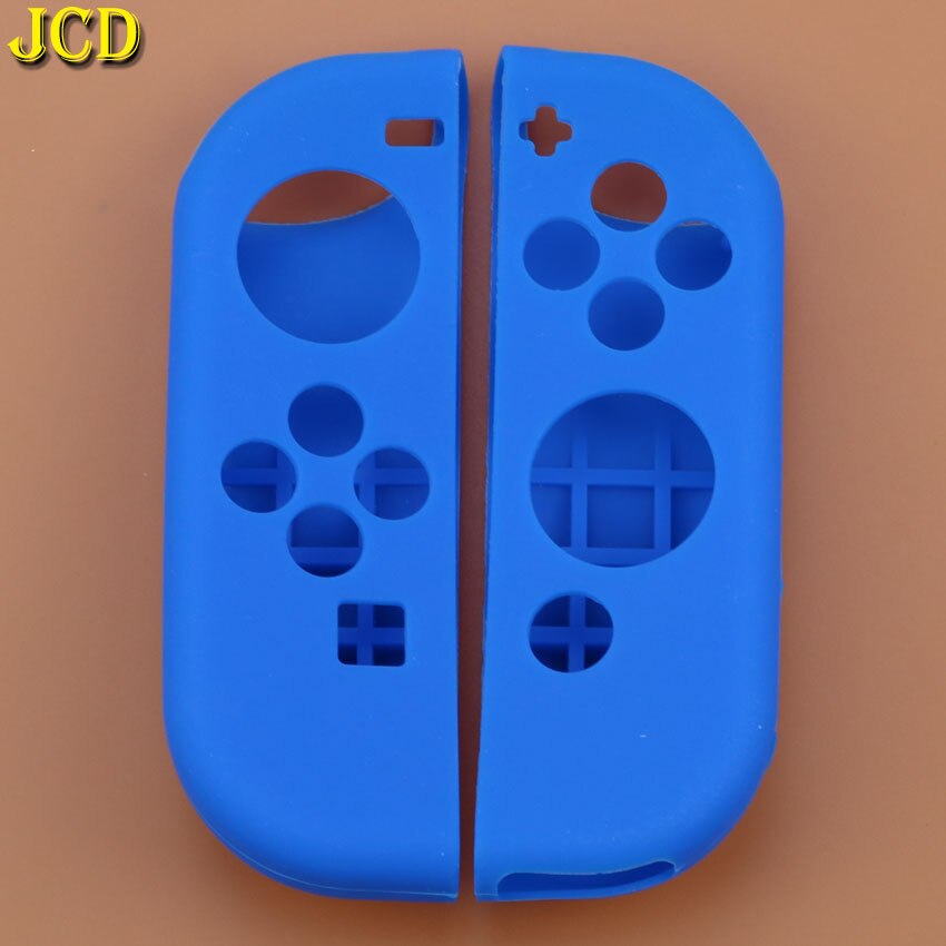 JCD 1Set Anti-Slip Silicone Soft Case For Switch NS Protective Cover Skin For Nintend Switch Joy-Con Controller Accessory: B-B