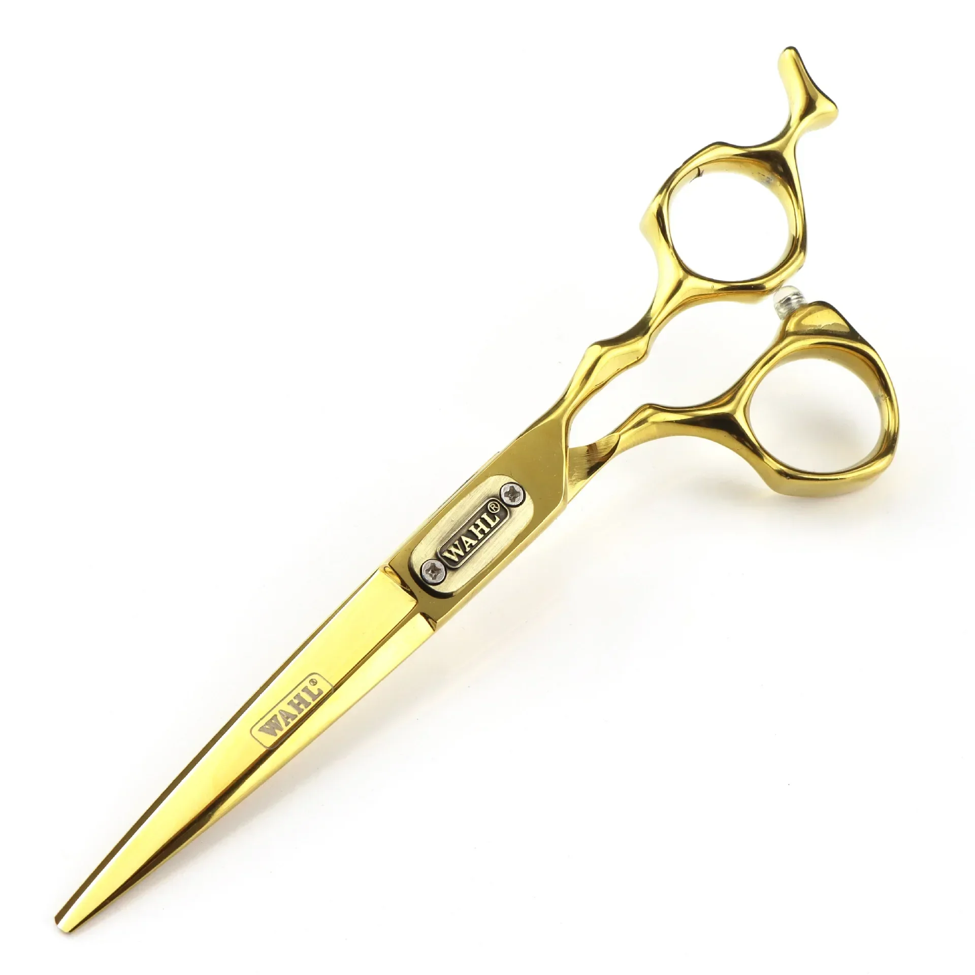 Japan 440c Steel 6 Inch Bull Head Hair Cutting Scissors Haircut Thinning Barber Cut Shears Hairdressing Scissors: Red