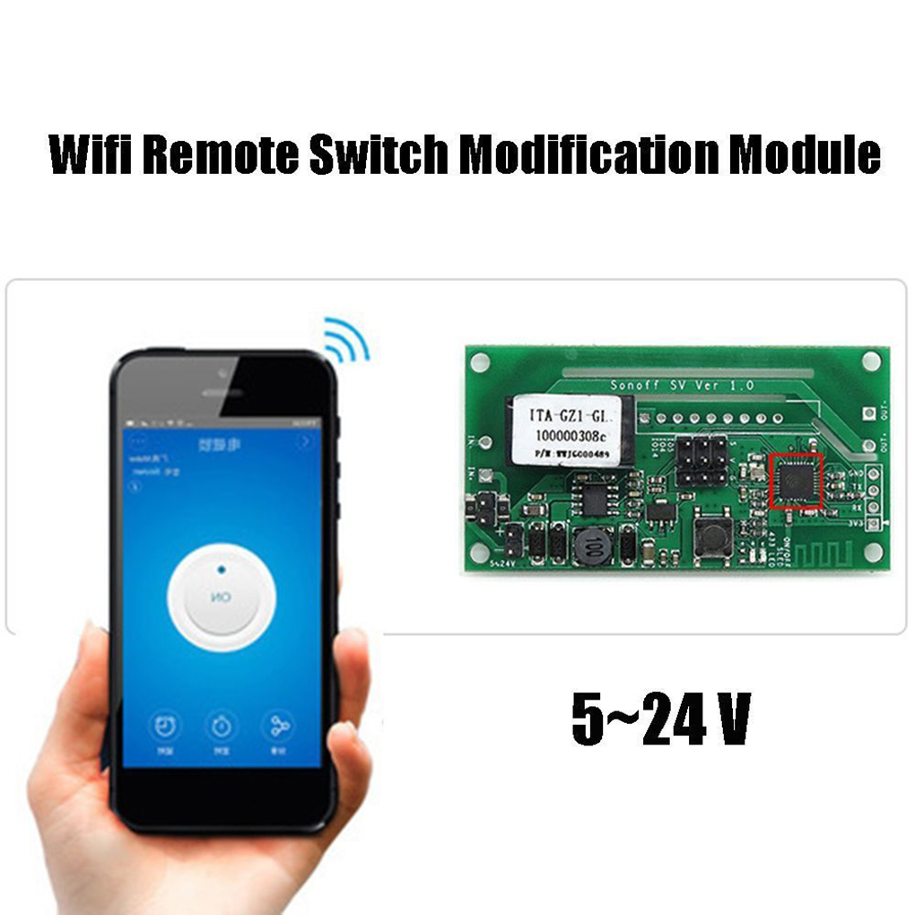Sonoff Sv Veilige Spanning Lange Afstand Remote Timing Wifi Draadloze Schakelaar Module Voor Ios/Android Smart Home