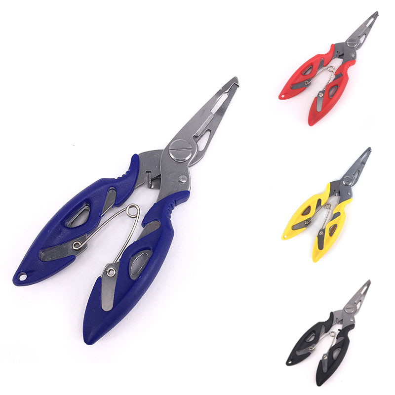 Multifunction Fishing Plier Scissor Braid Line Lure Cutter Hook Remover Fishing Tackle Tool Cutting Fish Use Tongs Scissors