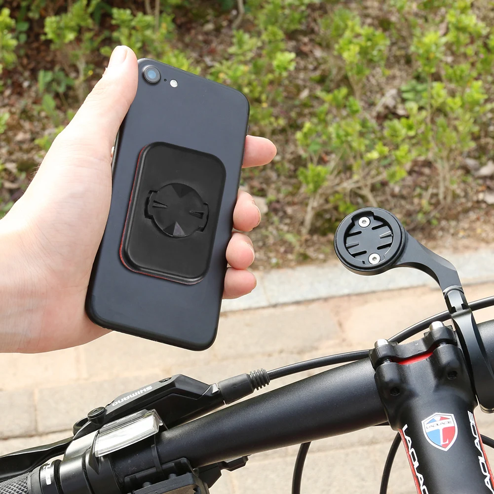 1/4 stk. opgraderet cykelcomputer bagsidelap til garmin cykel mobiltelefoncomputer gps speedometer monteringsbeslag